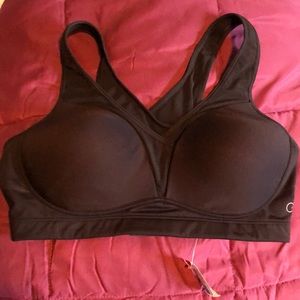 NWT Calia black sports bra 36D